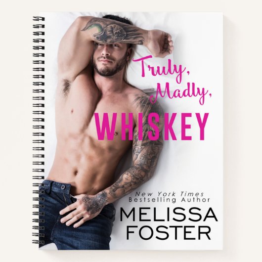Echt waar, Madly, Whiskey Notitieboek - 8,5 inch l (Voorkant)