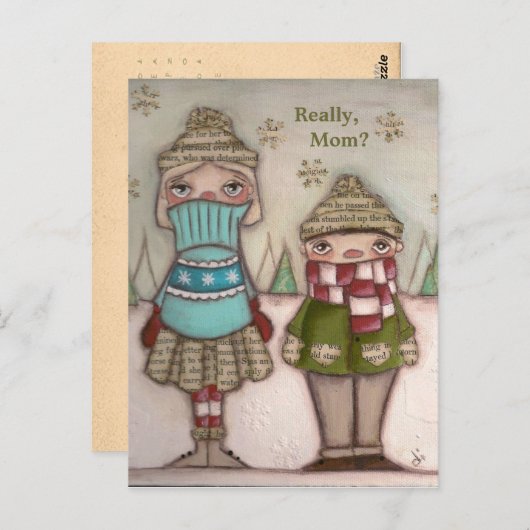 Echt waar, mam - Briefkaarten (Voorkant / Achterkant)