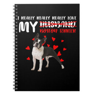 Echt waar van mijn Boston Terrier Notitieboek