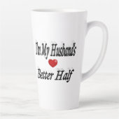 Echtband citeert zwarte tekst latte mok (Rechts)