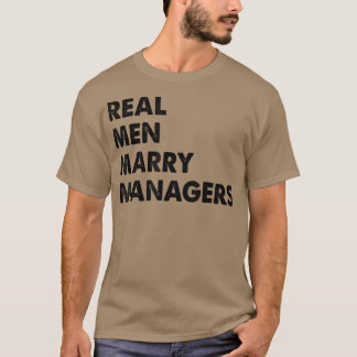 Echtbare T-Shirt C van de Manager van de Managers 