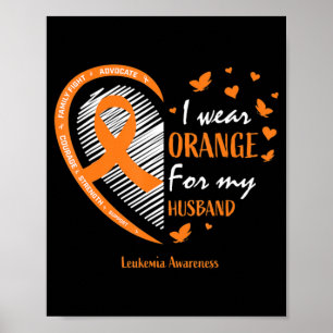 Echtbare vrouwen die ik Oranje voor mijn man leuke Poster