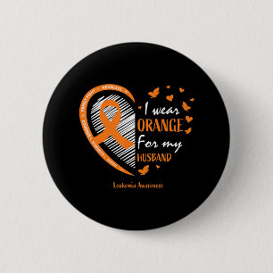 Echtbare vrouwen die ik Oranje voor mijn man leuke Ronde Button 5,7 Cm