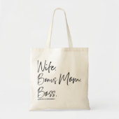 Echtbonusmoeder Tote Bag (Voorkant)