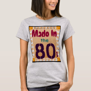 Echte artikelen in de jaren tachtig t-shirt
