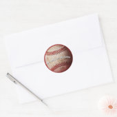 Echte Baseball Stickers met Aangepaste Woorden (Envelop)