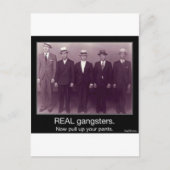 echte bendes trekken nu je broek op briefkaart (Voorkant)