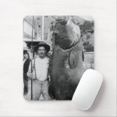 Echte Big Fish, begin jaren 1900 Muismat (Met muis)