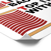 Echte BLT Grappige Poster (Hoek)