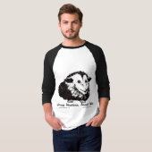 Echte bovenkleding voor mannen t-shirt (Voorkant volledig)