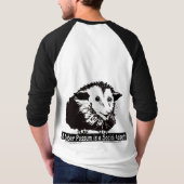 Echte bovenkleding voor mannen t-shirt (Achterkant)