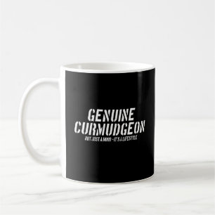 Echte Curmudgeon gewoon een stemming Het is een le Koffiemok
