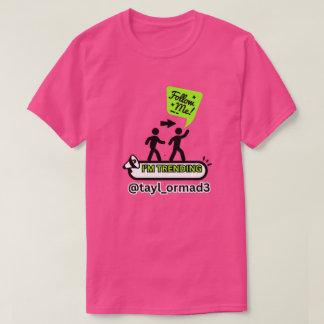 ECHTE DEAL VLOGGER INFLUENCER BLACK PINK UNISEX  T-SHIRT