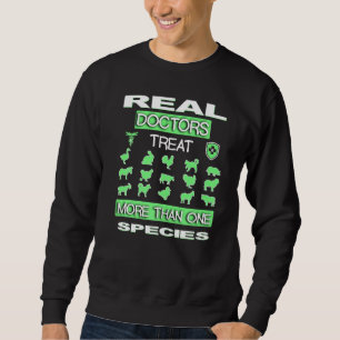 Echte Dokter Dierenarts T-shirt Vet Tech Student C