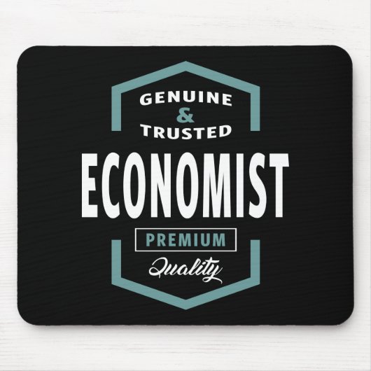 Echte economist Gift Ideeën Muismat (Voorkant)