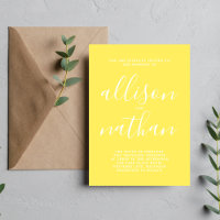 Echte eenvoud 1 Zonnebloem Minimalistische bruilof
