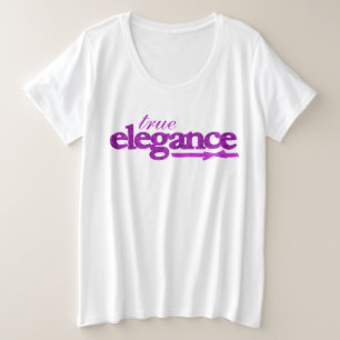 Echte elegantie paarse demask & ribbon top