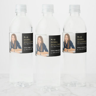 Echte Estate Promotion Water Bottle Label Waterfles Etiket