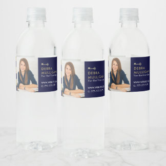 Echte Estate Promotion Water Bottle Label Waterfles Etiket