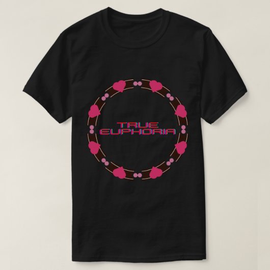 Echte euforie t-shirt (Design voorkant)