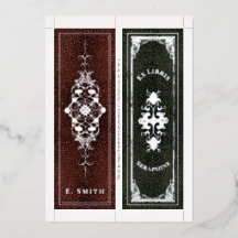 Echte Folie Gepersonaliseerde Naam 2 Boekleggers P