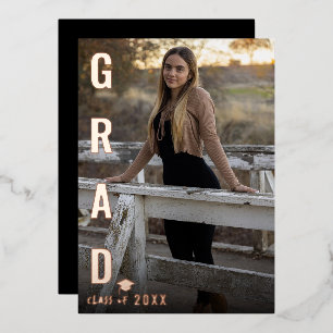 Echte Folie GRAD Afstudeerfoto Aankondiging