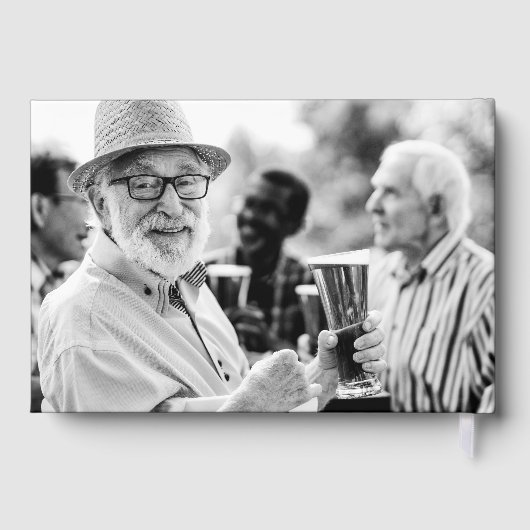 *ECHTE FOLIE* in liefdevolle herinnering Elegant 2 Gastenboek (Achterkant)