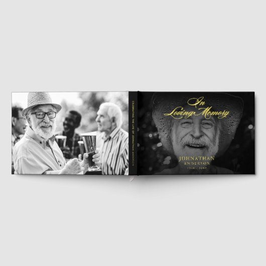 *ECHTE FOLIE* in liefdevolle herinnering Elegant 2 Gastenboek (Volledig)