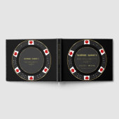Echte Folie Poker Chip Casino Meidenavond Gastenboek (Volledig)