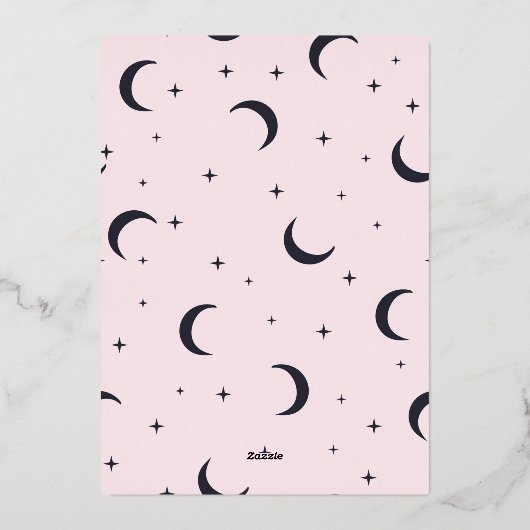 Echte Folie - Uitnodiging van Witch Halloween Part (Achterkant)