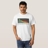 Echte fotografen gebruiken Histogrammen T-shirt (Voorkant volledig)