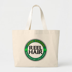 Echte Ghillies, Echte Jurk, REEL HAAR Grote Tote Bag