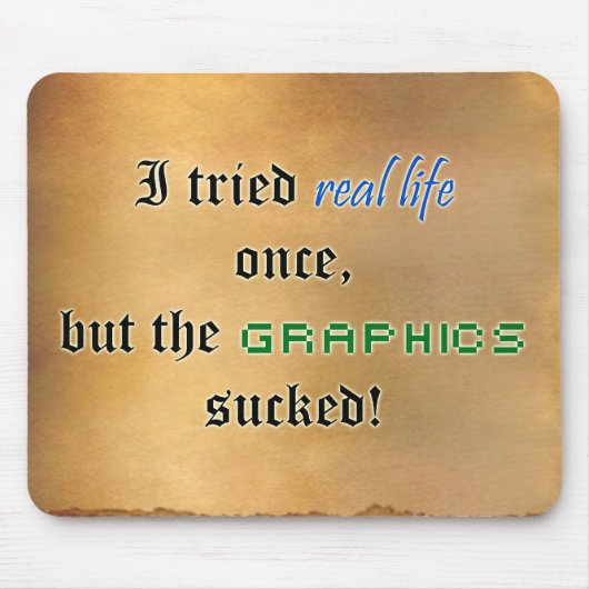 Echte grafische kaart muismat (Voorkant)