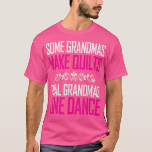 Echte Grandmas Line Dance: geweldige geschenken vo T-shirt