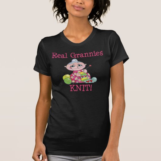 Echte grannies. t-shirt (Voorkant)