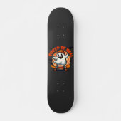 Echte griezelige Halloween-spook-skeelerplank Skateboard (Voorkant)