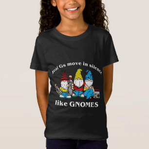 Echte GS bewegen in stilte zoals kabouters T-shirt