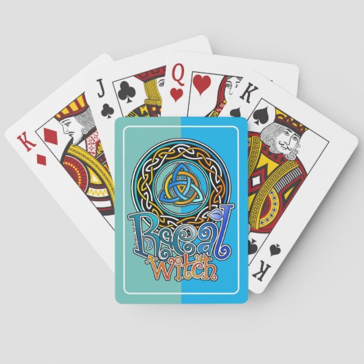 Echte heks pokerkaarten (Achterkant)