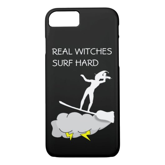 Echte heks Surf hard Case-Mate iPhone Case (Achterkant)