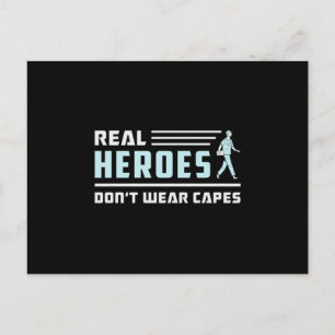 Echte Helden Paramedische Ambulance EMS EMT Grappi Briefkaart