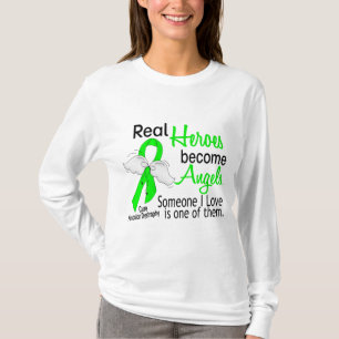 Echte helden worden spierdystrofie in de anamie t-shirt