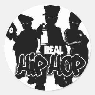 Echte Hip Hop Stickers