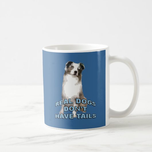 Echte honden hebben geen details koffiemok (Rechts)