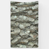 Echte houten Camouflage Spandoek (Verticaal)