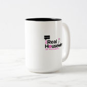 Echte huisvrouwen van Pickleball mok (Voorkant rechts)