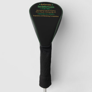 Echte Ier Te Huur Grappig Golfheadcover