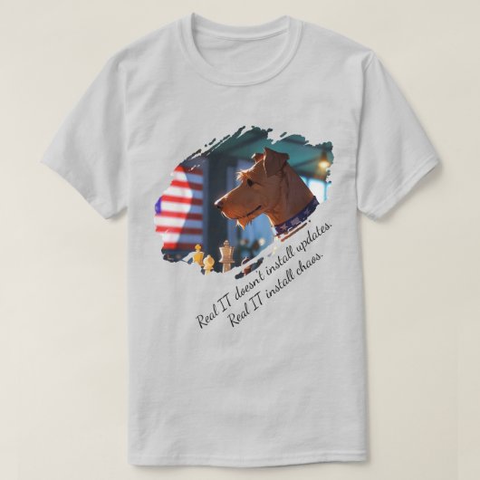 Echte IT T-shirt (Design voorkant)
