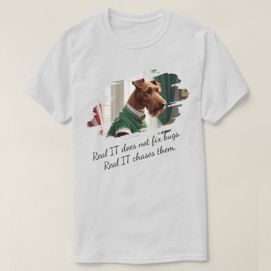 Echte IT T-shirt (Design voorkant)
