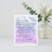 Echte Kaart voor lerarenwaardering (Staand voorkant)