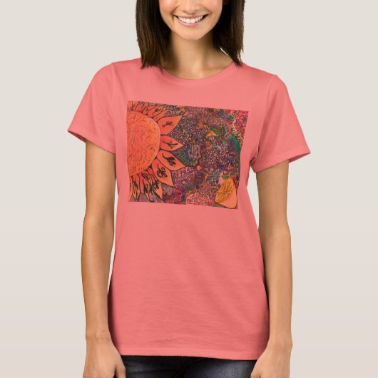 Echte kleuren t-shirt (Voorkant)